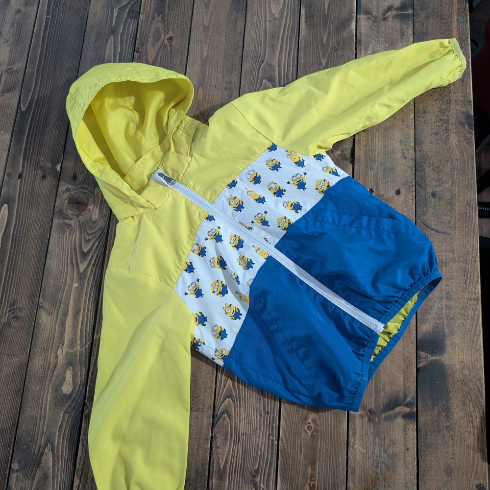 H&M Kids Jacket - Yellow, Blue, and White